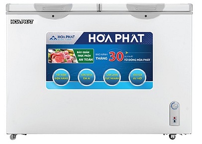 Tủ đông Hòa Phát 1 ngăn 2 cánh HCF 666S1N2 tiết kiệm điện